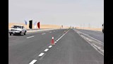 وزير النقل ومحافظ أسيوط يشهدان التشغيل التجريبي للمرحلتين الثانية والثالثة من محور ديروط (1)