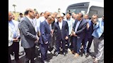 وزير النقل ومحافظ أسيوط يشهدان التشغيل التجريبي للمرحلتين الثانية والثالثة من محور ديروط (10)