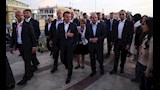 جولة حرة للسيسي وماكرون على كورنيش الإسكندرية (4)