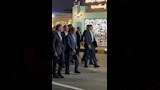 جولة حرة للسيسي وماكرون على كورنيش الإسكندرية (5)