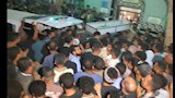 لحظة خروج الجثامين من المشرحة_12