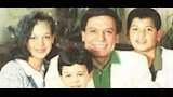عادل إمام مع أبنائه سارة ورامي ومحمد