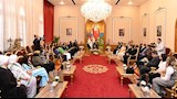 بالصور.. البابا تواضروس الثاني يستقبل وفدًا روسيًا رفيع المستوى بالمقر البابوي في القاهرة