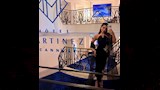 يارا السكري بفستان انيق (2)