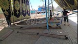  اللقطات الأولى من تجهيزات جنازة عبد العزيز مخيون بالبحيرة (2)