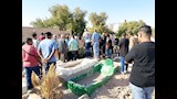 دفن معلمة أسوان