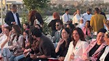 دنيا سمير غانم تبكي خلال مراسم تجديد تعيينها سفيرة للنوايا الحسنة- صور