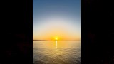 البحر وغروب الشمس