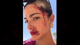 تفاصيل مكياج تارا عماد أثناء تصوير 7 دوجز (2)