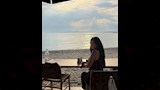 دعاء حكم تلتقط صورًا مميزة أمام البحر (3)