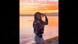 هيدي كرم أمام البحر (1)