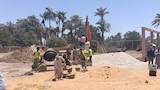 وزير الإنتاج الحربي يتابع مشروعات الصرف الصحي بقرى حياة كريمة في المنيا (3)