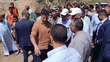 وزير الإنتاج الحربي يتابع مشروعات الصرف الصحي بقرى حياة كريمة في المنيا (6)