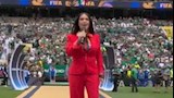 سلمى حايك تشارك في حفل افتتاح بطولة العالم كأس العالم في المكسيك