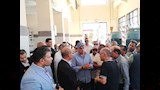 وزير الري داخل محطة الشلوفة 