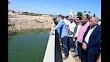 وزير الري يتفقد ترعة المنايف (3)