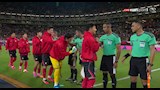 أمين عمر من مباراة كوريا الجنوبية والتشيك