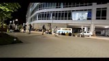 الاهالي افترشو الممر المؤدي إلى المشرحة