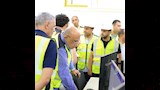 وزير الكهرباء في زيارة ميدانية إلى مجمع بنبان للطاقة الشمسية (4)
