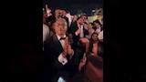 تامر حسني مع سيد رجب بحفل زفاف نجله (2)