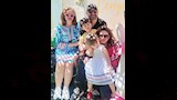 إلهام شاهين وأمير شاهين وزوجته
