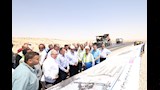 وزير النقل يتفقد محور دراو وعددًا من مشروعات أسيوط (3)
