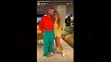 شاكيرا في كواليس حفل الافتتاح