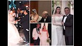 ابنة تامر هجرس ونجل سيد رجب.. 20 صورة من حفلات زفاف أبناء النجوم