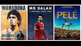 بالصور- مارادونا ومحمد صلاح.. نجوم كرة القدم على شاشة السينما