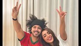 بالصور.. عبد الفتاح الجريني وزوجته يدعمان المغرب أمام البرازيل في المونديال