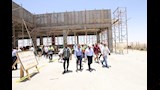 وزير النقل يتفقد مشروع القطار السريع فى أسوان