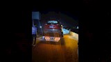 لقطات من تعرض سيارة نهال عنبر لحادث سير (2)