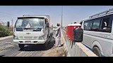 عم خالد يروي عطش المسافرين في عز الحر على صحراوي أسيوط (4)