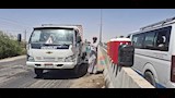 عم خالد يروي عطش المسافرين في عز الحر على صحراوي أسيوط (23)