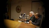 الدكتور زاهي حواس خلال ندوة بنقابة الصحفيين (10)