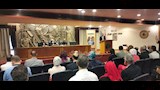 الدكتور زاهي حواس خلال ندوة بنقابة الصحفيين (8)