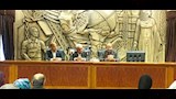 الدكتور زاهي حواس خلال ندوة بنقابة الصحفيين (11)