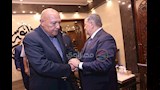 عزاء شقيقة أسامة هيكل