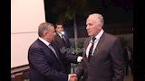 عزاء شقيقة أسامة هيكل