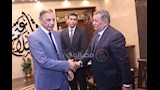 عزاء شقيقة أسامة هيكل