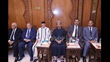 عزاء شقيقة أسامة هيكل