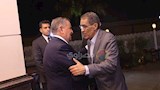 ضياء رشوان يقدم واجب العزاء في شقيقة أسامة هيكل 