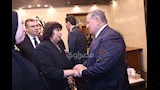 عزاء شقيقة أسامة هيكل