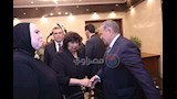 عزاء شقيقة أسامة هيكل