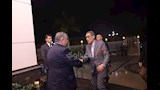ضياء رشوان يقدم واجب العزاء في شقيقة أسامة هيكل 