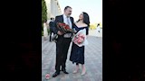 سلاف فواخرجي مع زوجها (1)