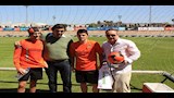 يوسف الشريف ومحمد حفظي واحمد مدت فى كواليس فيلم العالمي