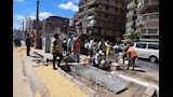 الإسكندرية تطلق أول تجربة لصناديق القمامة تحت الأرض بشارع 45  (8)