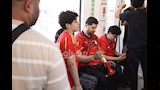 إقبال الجماهير على مونوريل العاصمة لمتابعة مصر وبلجيكا (2)