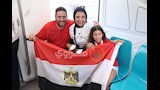 إقبال الجماهير على مونوريل العاصمة لمتابعة مصر وبلجيكا (5)